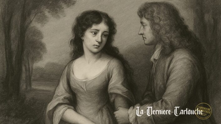 Marie Mancini und Louis im Jardin de Luxembourg Marie Mancini und König Ludwig XIV. im Jardin du Luxembourg – Abschiedsszene voller Emotion und stillem Protest