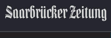 SAARBRÜCKER zEITUNG