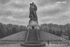 Das Sowjetische Ehrenmal im Treptower Park in Berlin
