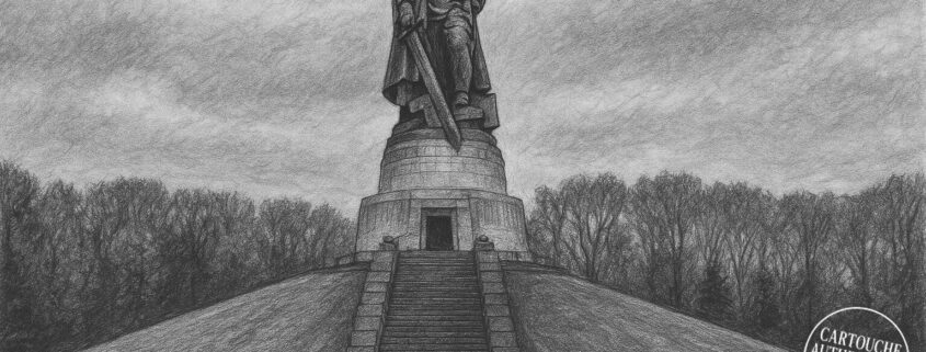 Das Sowjetische Ehrenmal im Treptower Park in Berlin