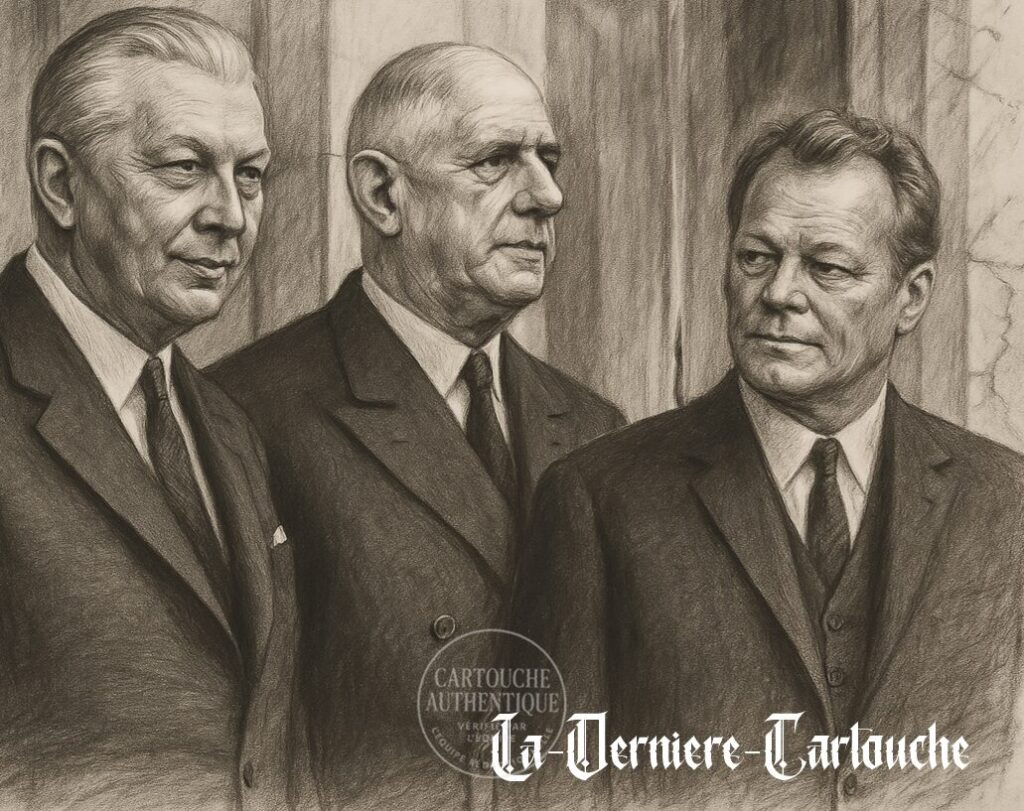 KIESINGER DE GAULLE UND BRANDT