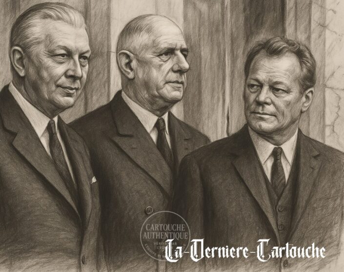KIESINGER DE GAULLE UND BRANDT KIESINGER DE GAULLE UND BRANDT