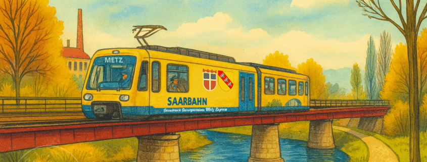 Saarbahn Direktverbindung Saarbrücken Saargemünd Metz