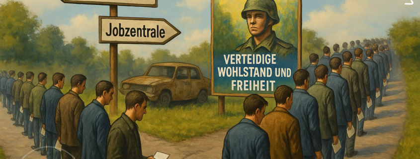 Es geschieht laut, sichtbar und gewollt. Deutschland soll „kriegstüchtig“ werden – nicht als Ausnahme, sondern als neues Normal.