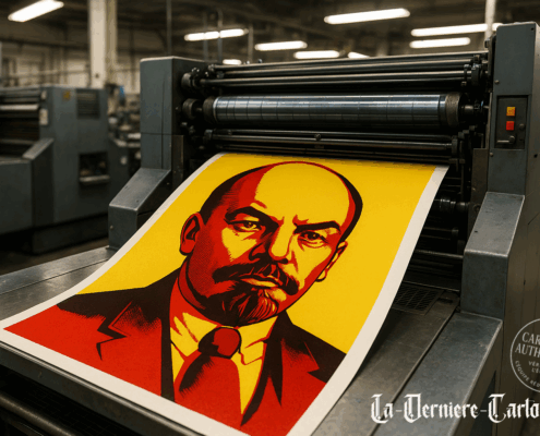 Lenin Poster gefördert durch die Bundesregierung ?