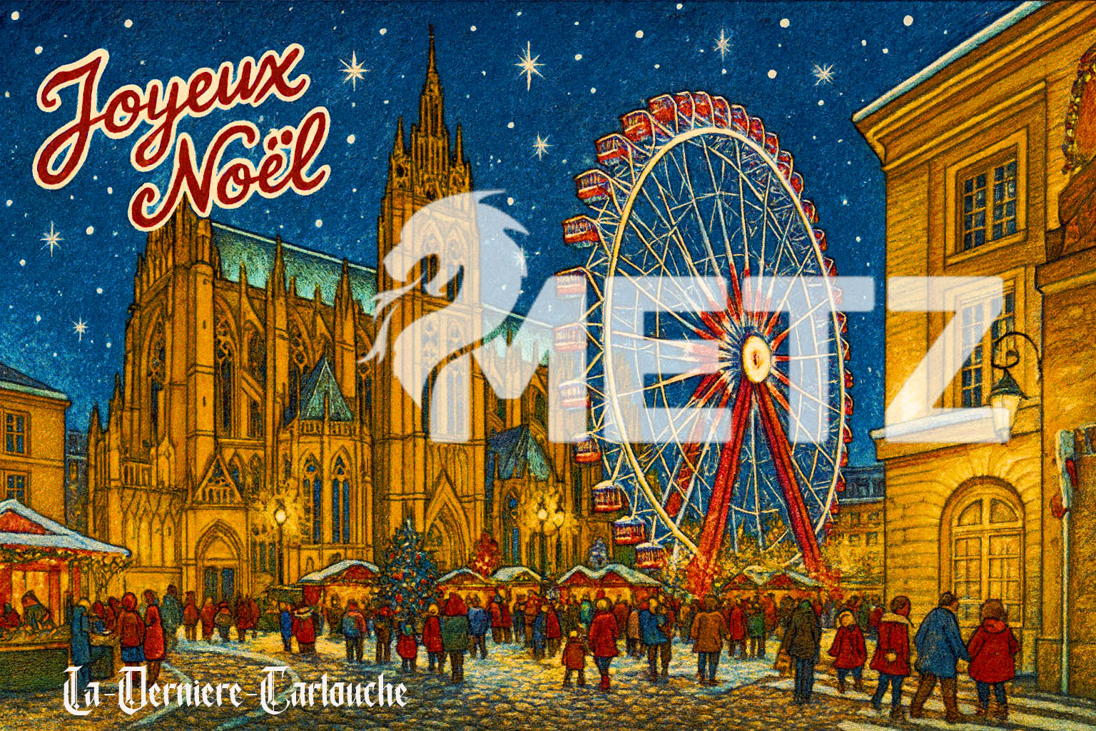 Weuhnachtsmarkt Lothringen Metz